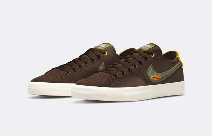 Daan Van Der Linden Nike SB Blazer Court Baroque Brown CZ5605-200 02