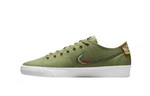 Daan Van Der Linden Nike SB Blazer Court Olive Green CZ5605-300 01