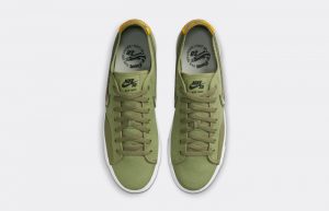 Daan Van Der Linden Nike SB Blazer Court Olive Green CZ5605-300 04
