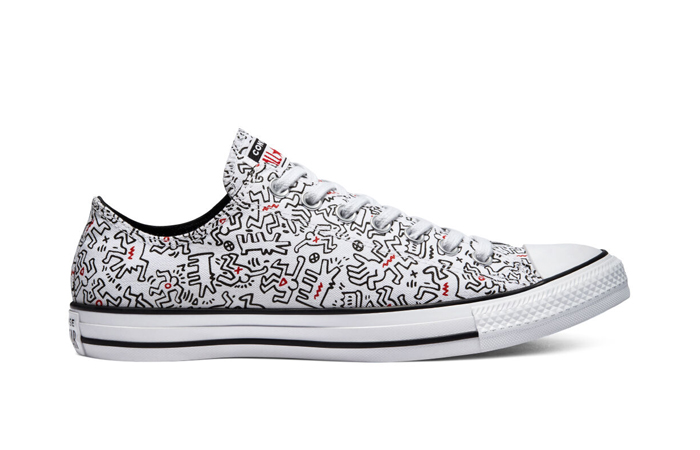 Keith Haring Converse Chuck Taylor Low White 171860C 03