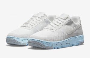Nike Air Force 1 Crater Flyknit White Womens DC7273-100 02
