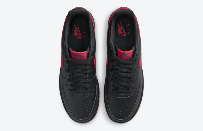 Nike Air Force 1 Low Black Red DC2911-001 04