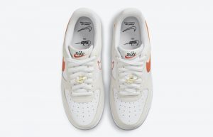 Nike Air Force 1 Low First Use White Orange DA8302-101 04
