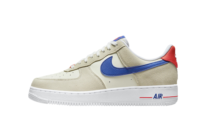 Nike Air Force 1 Low Sail Red Blue DM8314-100 01