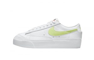 Nike Blazer Low Platform Light Lemon Womens DJ0292-102 01