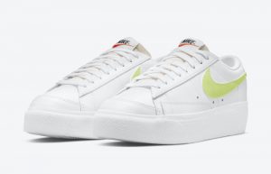 Nike Blazer Low Platform Light Lemon Womens DJ0292-102 02