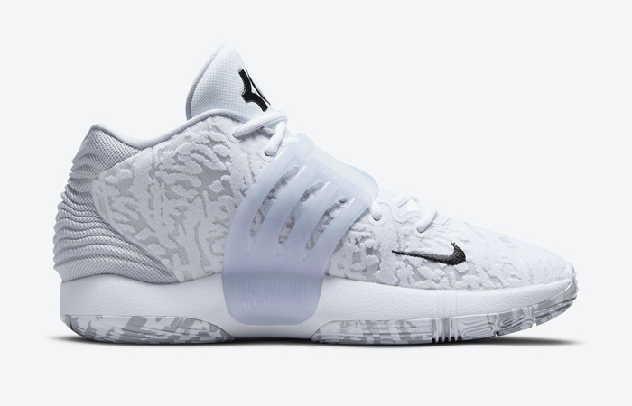 nike kd all white