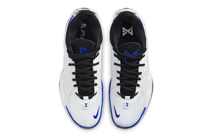 Nike PG 5 PlayStation 5 White Blue CW3144-100 06