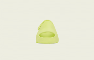 adidas Yeezy Slide Glow Green Toddler GX6140 front