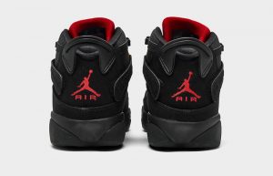 Air Jordan 6 Rings Black University Red 322992-065 back