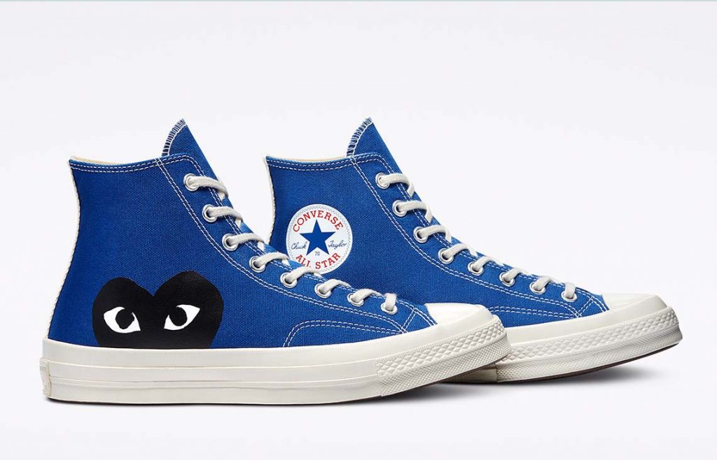 CDG Play Converse Chuck 70 Blue Quartz 171846C - Where To Buy - Fastsole