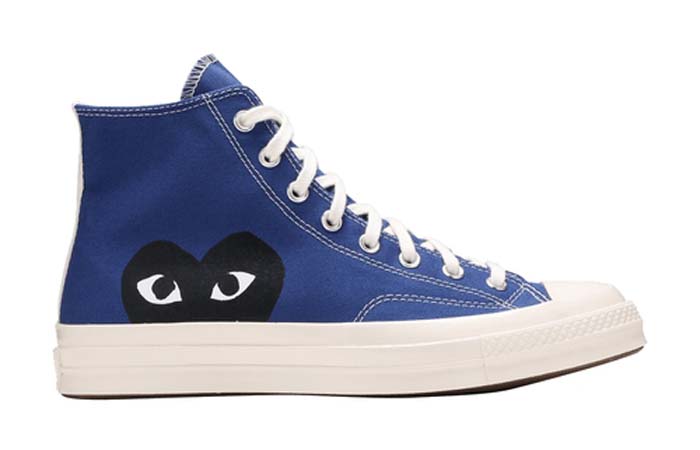 CDG Play Converse Chuck 70 Blue Quartz 171846C right