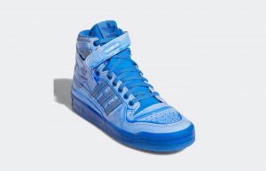 Jeremy Scott adidas Forum High Blue G54995 front corner