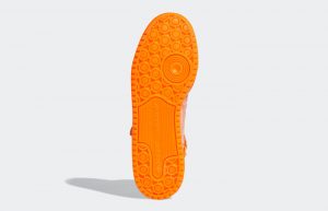 Jeremy Scott adidas Forum High Orange Q46124 down