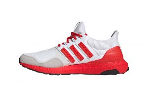 Lego adidas Ultra Boost DNA White Red H67955 Featured Image