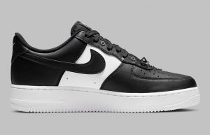 Nike Air Force 1 Low Black White Womens DA8571-001 right