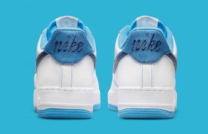 Nike Air Force 1 Low First Use White Blue DA8478-100 back
