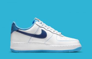 Nike Air Force 1 Low First Use White Blue DA8478-100 right