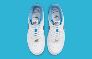 Nike Air Force 1 Low First Use White Blue DA8478-100 up