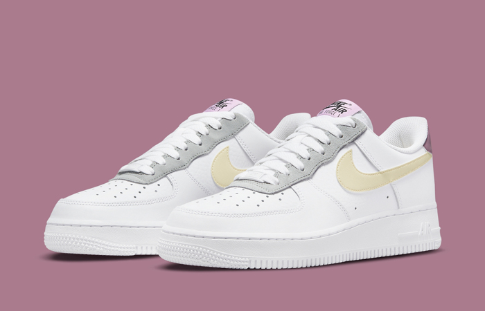 Nike Air Force 1 Low White Pink DN4930-100 front corner
