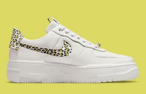 Nike Air Force 1 Pixel White Leopard Womens DH9632-101 right