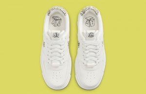 Nike Air Force 1 Pixel White Leopard Womens DH9632-101 up