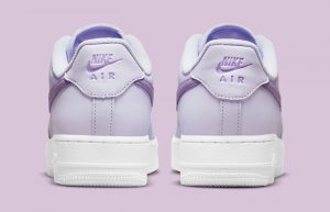 Nike Air Force 1 Purple White Womens DN5063-500 back