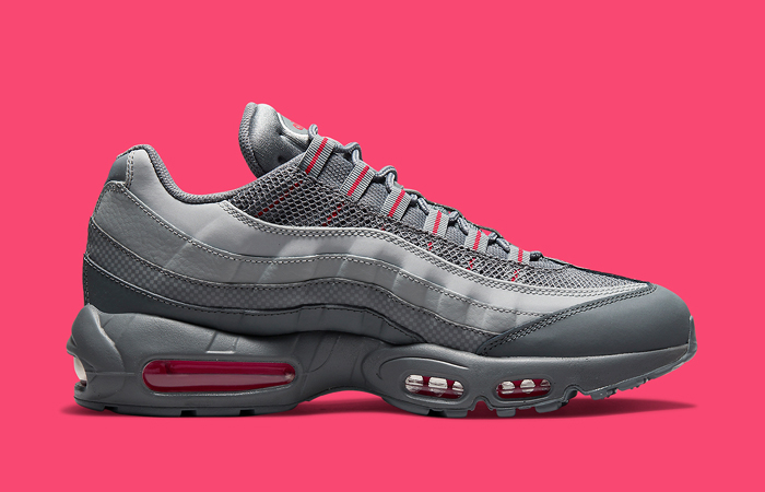 Nike Air Max 95 Grey Red DM9104-002 right