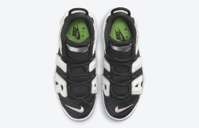 Nike Air More Uptempo Black White DN8008-001 up