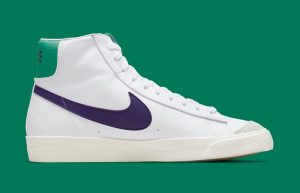 Nike Blazer Mid 77 White Green Purple DO1157-100 right