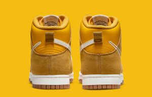 Nike Dunk High First Use University Gold DH6758-700 back