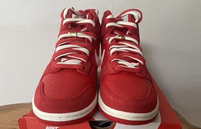 Nike Dunk High First Use University Red DH0960-600 front
