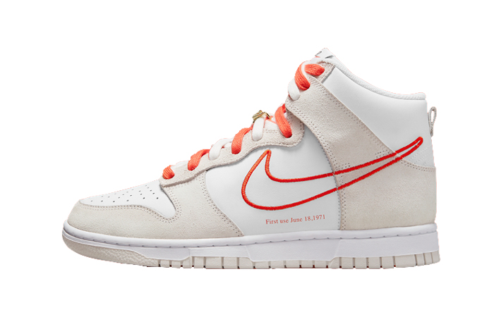 Nike Dunk High First Use White Orange DH6758-100 featured image