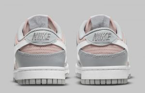 Nike Dunk Low Grey Pink Womens DM8329-600 back