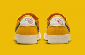 Nike SB Blazer Court DVDL Yellow CZ5605-700 back