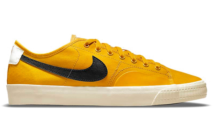 Nike SB Blazer Court DVDL Yellow CZ5605-700 right