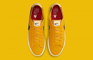 Nike SB Blazer Court DVDL Yellow CZ5605-700 up