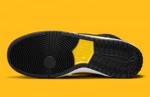 Nike SB Dunk High Yellow Black DB1640-001 down