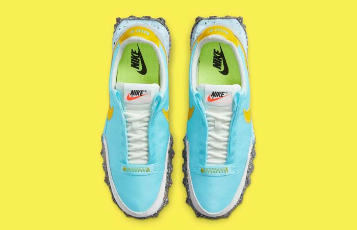 Nike Waffle Racer Crater Bleached Aqua CT1983-400 up
