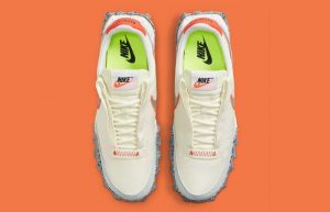 Nike Waffle Racer Crater Coconut Milk Womens CT1983-105 up