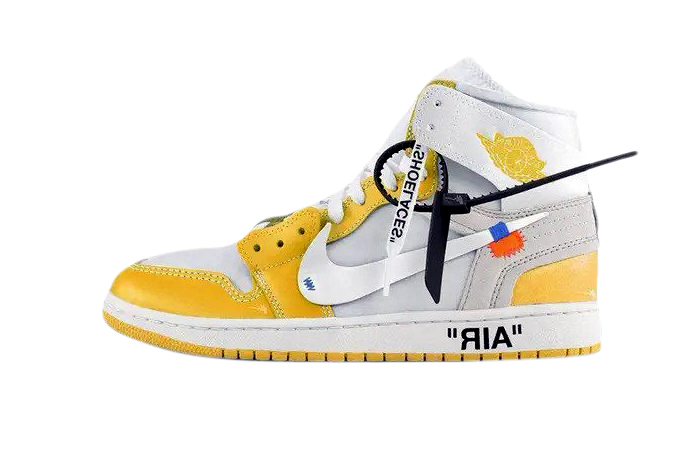 Off-White Air Jordan 1 Canary Yellow AQ0818-149 Featured Image