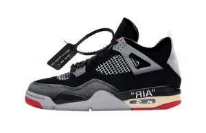 Off-White x Air Jordan 4 Bred featured image