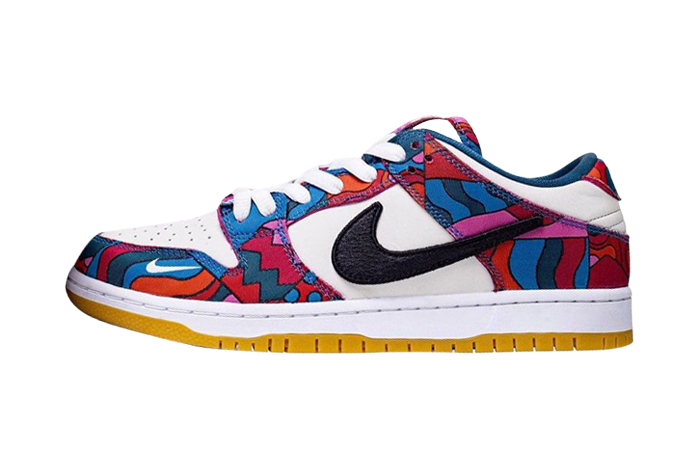 Parra Nike SB Dunk Low Fire Pink Gym Red DH7695-102 featured image