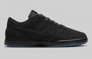 Undefeated Nike Dunk Low Black DO9329-001 right