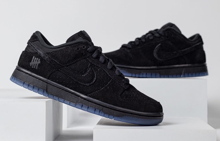 Undefeated Nike Dunk Low Black DO9329-001 right
