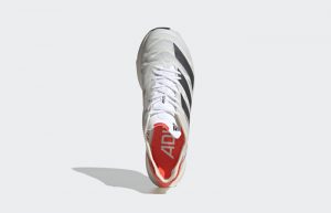 adidas Adizero Adios Pro 2.0 Cloud White Solar Red FZ2477 up