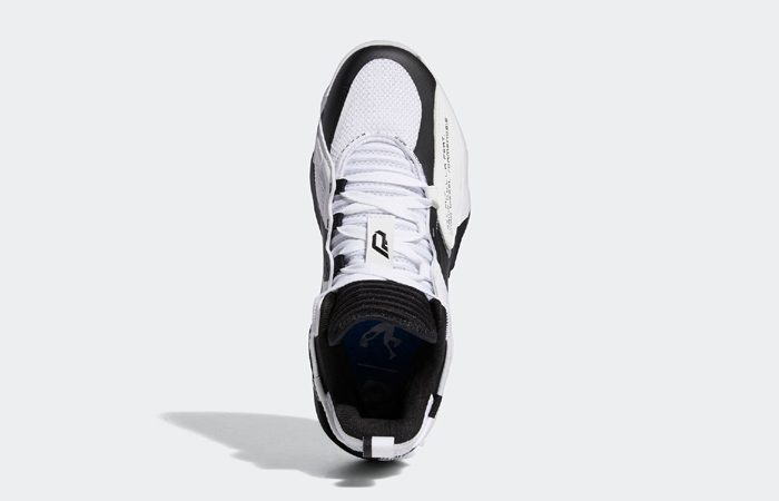 adidas Dame 7 Damenosis White Black GW2804 up