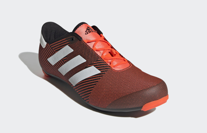 adidas Road Cycling Solar Red H03991 front corner