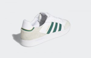 adidas Tyshawn Low White Green GZ8367 back corner