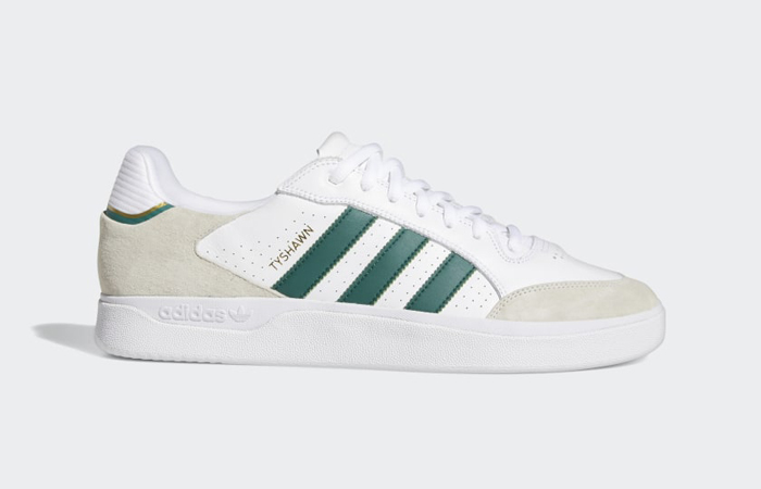 adidas Tyshawn Low White Green GZ8367 - Where To Buy - Fastsole